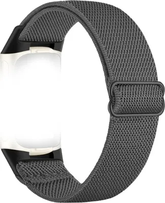 Obrázok produktu pre INF Nylonový remienok na hodinky pre Fitbit Charge 5/6 Tmavošedý