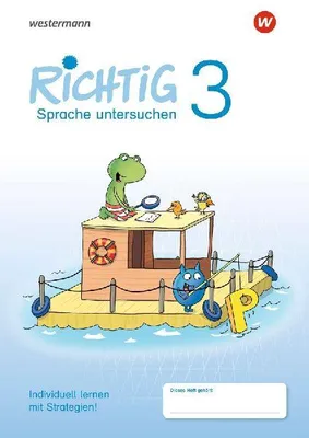 Produktbild von RICHTIG Sprache untersuchen 3. Übungsheft