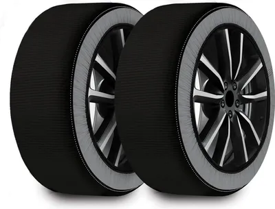 Immagine prodotto di Catene da neve per auto in tessuto, calze da neve antiscivolo, DAC Easy GO 3D, omologate, taglia XS