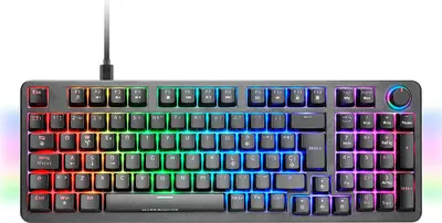 Obrázek produktu pro Mars Gaming MKPROBES, Kabel, USB, Mechanický spínač, QWERTY, RGB LED, Černá