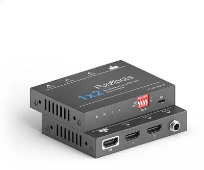 Produktbild von OneAV 1x2 4K 18Gbps HDMI Splitter mit Scaler