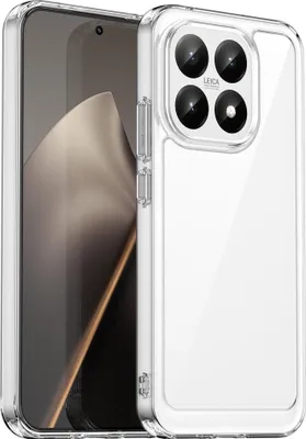 Image de Coque de protection hybride en TPU et acrylique pour Xiaomi 15T 5G, série Colorful, transparente