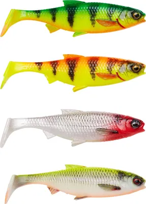 Immagine prodotto di Savage Gear 3D River Roach Dark Water Mix Firetiger-Golden Ambulance-Red Head-Lemon Roach 8 cm 5 g Gumová nástraha