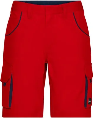 Produktbild von Workwear Bermudas - COLOR - red/navy, Gr. 44