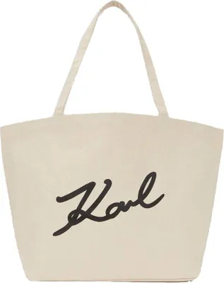 Obrázek produktu pro KARL LAGERFELD A3W50108 K SIGNATURE EMB CANVAS SHO Béžový