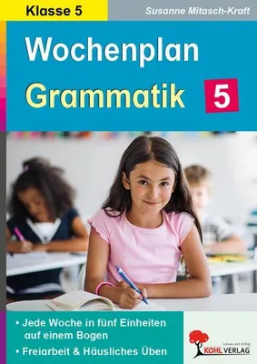 Immagine prodotto di Wochenplan Grammatik / Klasse 5