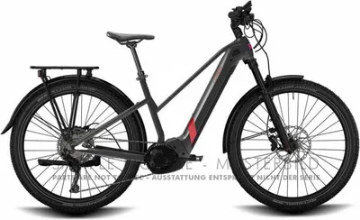 Image de Conway SUV électrique Cairon SUV 5.0 Mod. 23 E-Bike Conw. Cairon SUV 5.0 29 45 Transmission. 12 vitesses gris rouge