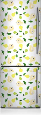 Produktbild von Magnetfolie Magnete Küche Kühlschrank Dekoration 60x205 cm - Gelbe Birne
