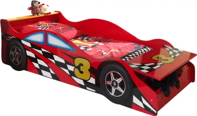 Produktbild von Vipack Autobett Race Car 70 x 140 cm Rot