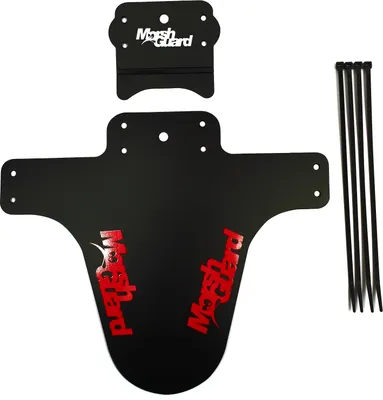 Produktbild von Marsh Guard Plus Mud Schutzblech Fender Schwarz/Logo ROT