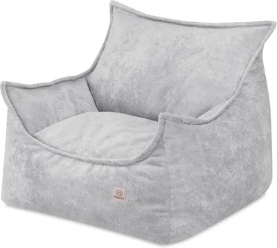 Obrázok produktu pre Detské kreslo MISIOO Roya Chenille – detské kreslo do detskej izby, mäkký detský vak na sedenie, podlahové kreslo typu bean bag, prémiová čenila, 80 x 73 x 58 cm
