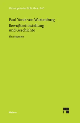 Produktbild von Bewusstseinsstellung und Geschichte