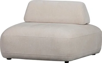 Image de Fauteuil Sterck à dossier inclinable, couleur sable