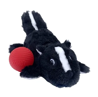 Produktbild von Kong Cozie Pocketz Hundespielzeug Stinkdier mit herausnehmbaren Quietschern 29 cm