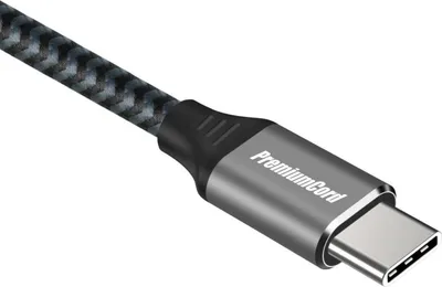 Produktbild von PremiumCord USB 3.2 Gen 1 USB-C Stecker - USB-C Stecker, Baumwollgeflecht 2m