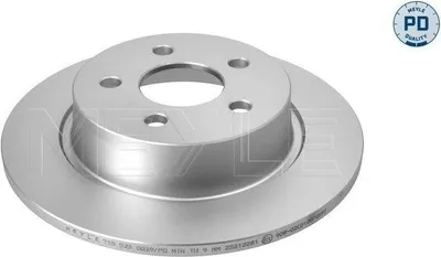 Produktbild von 2x MEYLE Bremsscheibe 715 523 0039/PD hinten 50 8mm 280mm