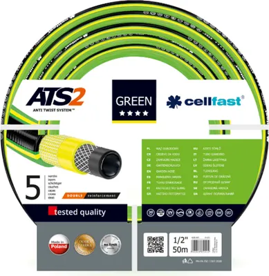 Produktbild von CELLFAST - GARTENSCHLAUCH - GREEN ATS2™ 1/2" - 50 m
