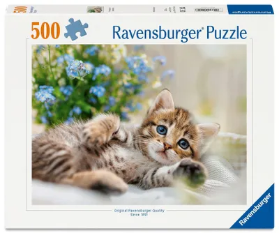 Produktbild von Erwachsenenpuzzle 500 Teile - Süßes Kätzchen