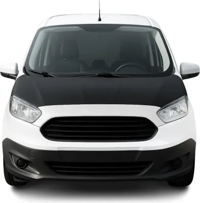 Image de Protège Capot pour Ford Tourneo Transit Courier 2014-2024 Masque vinyle Noir