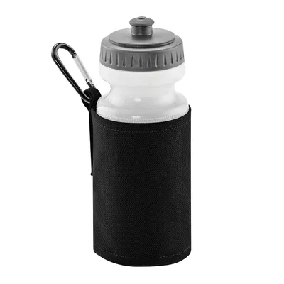 Produktbild von Quadra - Wasserflasche und -halter RW7944 (Einheitsgröße) (Schwarz)
