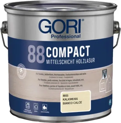 Produktbild von GORI 88 COMPACT-LASUR2,5 Liter  8855 Kalkweiß