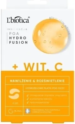 Produktbild von Hydrogel-Vitamin C Augenpads – Hydratation & Aufhellung, 1 Paar