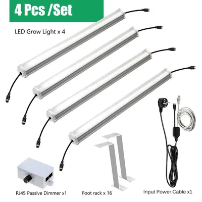 Obrázek produktu pro LED lampa pro rostliny – 150 W – balení po 4 ks – 6500 K – IR 730 nm a UV 395 nm – LM281B – vysoká hodnota PPFD – pro skleníky