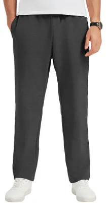 Productafbeelding van Yogabroek Heren - Verstelbare Pasvorm - Lange Binnenbeenlengte 86,4/101,6 cm - Casual Joggingbroek - Praktische Zakken - Katoenmengsel