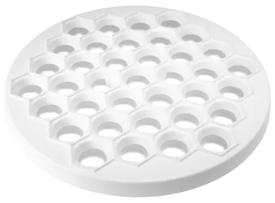 Produktbild von Teigform Teigtaschen aus Kunststoff Pelmeni 37 Zellen Ravioli Ausstechform Pelmenniza Pelmeniza