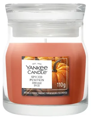 Image de Yankee Candle, senteur "Spiced Pumpkin" - Bougies parfumées