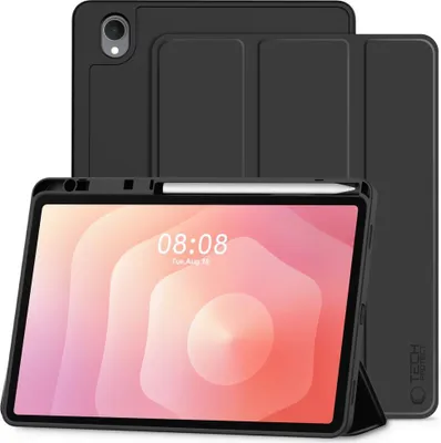 Produktbild von Schutzhülle mit Klappe für Galaxy Tab S11 11", Tech-Protect SC Pen, Schwarz