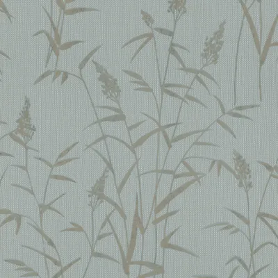Produktbild von Vliestapete 312942 Tapete Botanical Dschungel 53 x 1005 cm Rasch Deco Style Blau