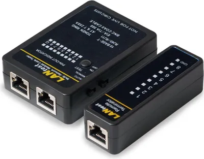 Produktbild von Logilink Kabeltester Netzwerk RJ45/RJ11/RJ12& BNC Stecker