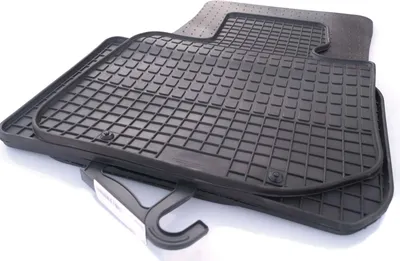 Immagine prodotto di Tappetini in gomma per BMW X1 iX1 MX1 (U11) Tappetini in gomma premium Tappetini per pavimenti Tappetini protettivi neri 4 pezzi su misura