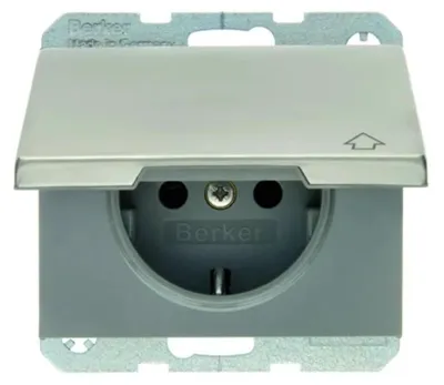 Obrázek produktu pro Hager 47517204, Nerezová ocel, Nerezová ocel, IP44, 10 kusů, 250 V