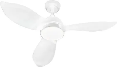 Image de CORSICA Blanc- Ventilateur de plafond Ø116cm 70W + éclairage LED