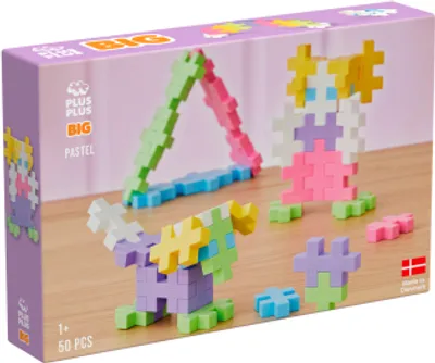 Produktbild von Plus-Plus BIG Pastel 50 - Konstruktionsbausteine