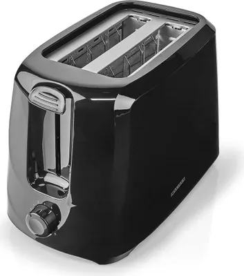 Produktbild von Melissa 16140149 - Toaster - 2 Schlitze - 700 W - 6 Bräunungsstufen - Herausnehmbare Krümelschublade - Abbruchtaste - Schwarz