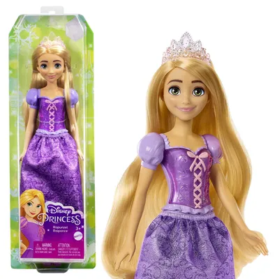 Produktbild von Disney Prinzessin-Spielzeug, Rapunzel-Modepuppe mit Accessoires