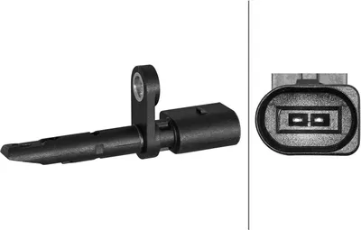 Produktbild von HELLA ABS Sensor Raddrehzahl Vorne für AUDI A4 B9 Avant (8W5, 8WD) 6PU 358 218-471