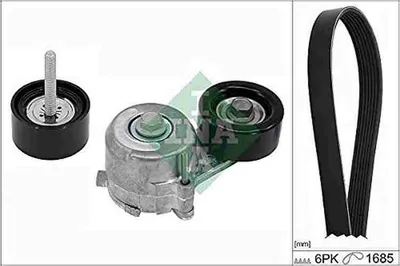 Produktbild von INA 529 0421 10 Keilrippenriemensatz für OPEL Astra J Sports Tourer (P10)