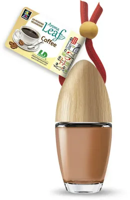 Produktbild von L&D Little Bottle Aroma Leaf Duftflakon Kaffee