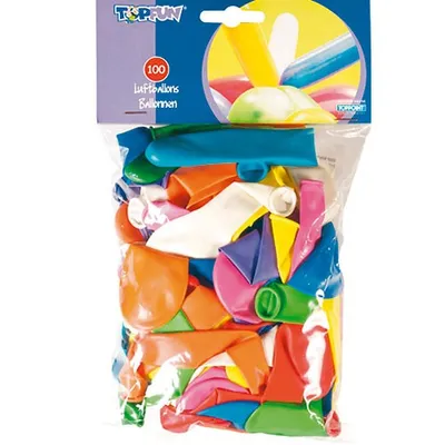Produktbild von Stylex 14058, Spielzeugballon, Gemischte Farben, Rund, 100 Stück(e), Europa