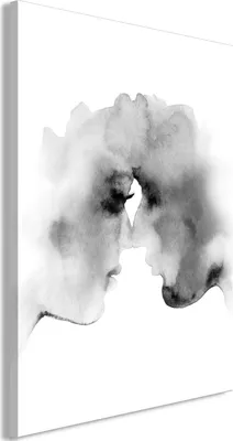 Produktbild von Italienischer Leinwand Leinwandbild - Blurred Thoughts (1 Part) Vertical 40x60 cm Menschen h-C-0208-b-a
