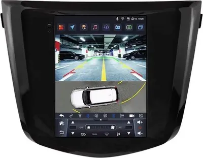 Produktbild von Autoradio mit Bluetooth und CarPlay für Nissan Qashqai J11 & X-Trail 3 T32 (2013–2017) – Kompatibel mit Apple und Android – Stereoanlage – Navigationssystem