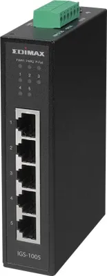 Immagine prodotto di EDIMAX Switch Industrial 5-Port GbE unmanaged IP30