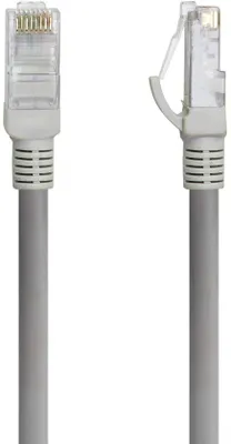 Zdjęcie produktu dla Kabel Ethernet CAT6 – 8-żyłowy kabel sieciowy – kabel do transmisji internetowej – 0,4 mm – 15 metrów – szary
