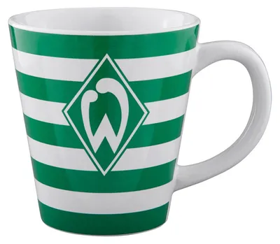 Produktbild von SV Werder Bremen Tasse Streifen