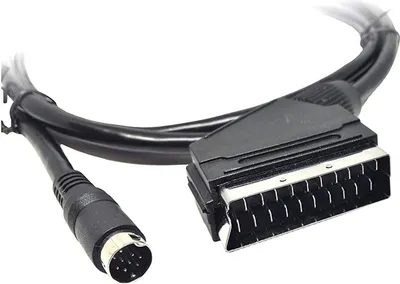 Obrázok produktu pre XORO AV3 - Adaptačný audio/video kábel pre XORO HRT 8772/8780 a HRK 7672, SCART adaptér/prípojka pre prijímač XORO, dĺžka 1,5 metra, čierny