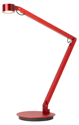 Obrázok produktu pre Lucide OGDEN - Stolná lampa - LED 3 StepDim - 1x7W 3000K - Červená